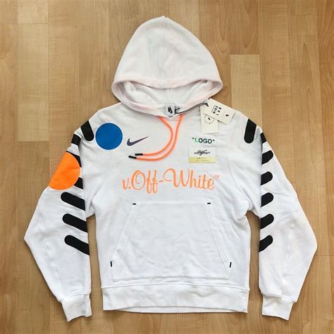 off white nike hoodie fake|nike off white hoodie sail.